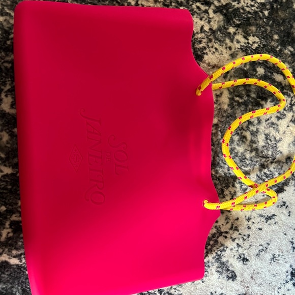 Sol de Janeiro Vibrant Pink and Yellow Tote Set - Picture 5 of 10